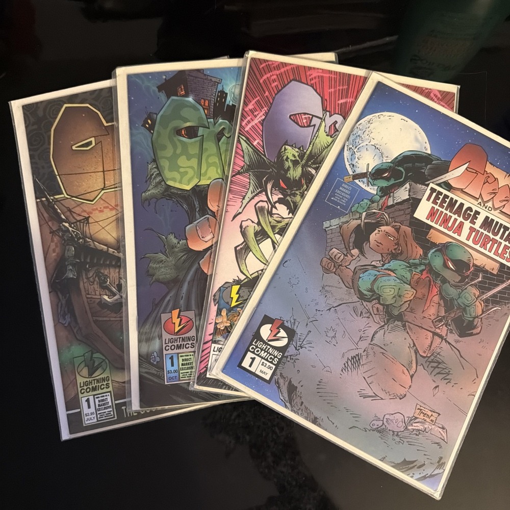 Creed and The Teenage Mutant Ninja Turtles Plus 3 Creed 4 Issue Lot